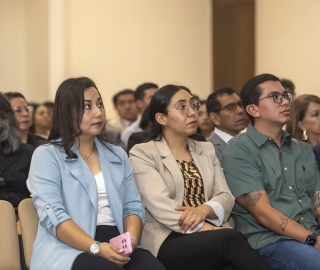 Ceremonia de imposición de mandiles a los estudiantes de 7mo ciclo de la carrera de Psicología Clínica