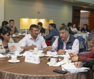 Desayuno de trabajo "Desafíos de la Planificación y el Ordenamiento Territorial" Desayuno de trabajo "Desafíos de la Planificación y el Ordenamiento Territorial"
