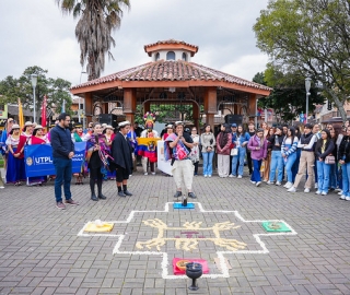 Homenaje a los Yachaks en la Chakana. Inti Raymi de las universidades y diversidades 2025 Homenaje a los Yachaks en la Chakana. Inti Raymi de las universidades y diversidades 2025