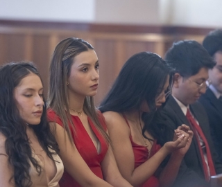 Imposición de mandiles a internos rotativos de la carrera de Nutrición y Dietética – Cohorte mayo 2025 / abril 2026