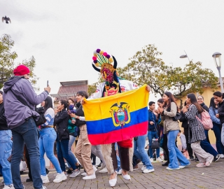 Homenaje a los Yachaks en la Chakana. Inti Raymi de las universidades y diversidades 2025 Homenaje a los Yachaks en la Chakana. Inti Raymi de las universidades y diversidades 2025