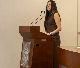 Imposición de mandiles | Carrera de Bioquímica y Farmacia