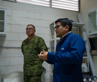Visita del Comandante de la Brigada de Infantería No. 7 “Loja” a la UTPL Visita del Comandante de la Brigada de Infantería No. 7 “Loja” a la UTPL