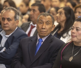 Ceremonia de imposición de mandiles a los estudiantes de 7mo ciclo de la carrera de Psicología Clínica