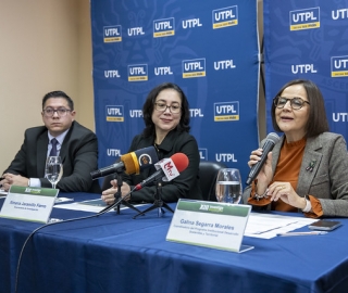 Rueda de prensa de la décimo tercera edición del Investiga UTPL Rueda de prensa de la décimo tercera edición del Investiga UTPL