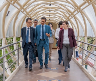 Visita del Embajador de Corea en Ecuador a la UTPL Visita del Embajador de Corea en Ecuador a la UTPL