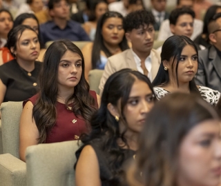 Imposición de mandiles | Carrera de Bioquímica y Farmacia