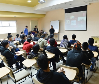 Jornada de presentación de los espacios de formación, integración, acompañamiento y servicios estudiantiles Jornada de presentación de los espacios de formación, integración, acompañamiento y servicios estudiantiles