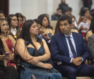 Ceremonia de imposición de mandiles a los estudiantes de 7mo ciclo de la carrera de Psicología Clínica