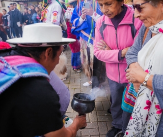 Homenaje a los Yachaks en la Chakana. Inti Raymi de las universidades y diversidades 2025 Homenaje a los Yachaks en la Chakana. Inti Raymi de las universidades y diversidades 2025