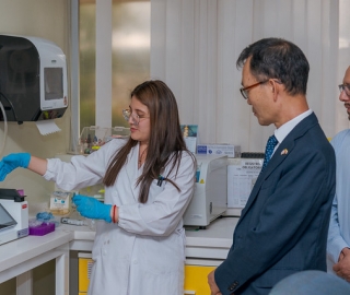 Visita del Embajador de Corea en Ecuador a la UTPL Visita del Embajador de Corea en Ecuador a la UTPL