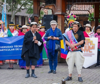 Homenaje a los Yachaks en la Chakana. Inti Raymi de las universidades y diversidades 2025 Homenaje a los Yachaks en la Chakana. Inti Raymi de las universidades y diversidades 2025