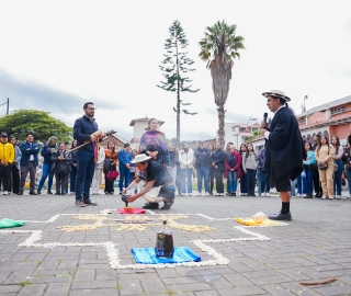 Homenaje a los Yachaks en la Chakana. Inti Raymi de las universidades y diversidades 2025 Homenaje a los Yachaks en la Chakana. Inti Raymi de las universidades y diversidades 2025