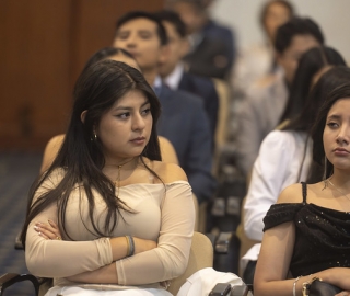 Ceremonia de imposición de mandiles a los estudiantes de 7mo ciclo de la carrera de Psicología Clínica