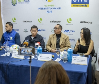 Rueda de Prensa, Olimpiadas Interinstitucionales 2025 Rueda de Prensa, Olimpiadas Interinstitucionales 2025