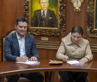 Renovación del convenio NAF entre la UTPL y el SRI