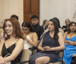 Ceremonia de imposición de mandiles a los estudiantes de 7mo ciclo de la carrera de Psicología Clínica