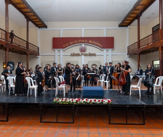 Primer encuentro de SINFIN UTPL y la Academia de música de Sol a Sol de Guayaquil