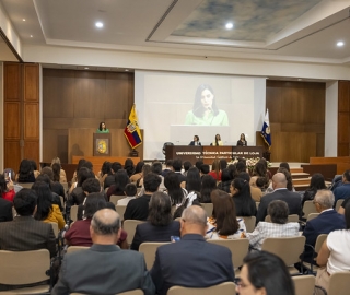 Imposición de mandiles a internos rotativos de la carrera de Nutrición y Dietética – Cohorte mayo 2025 / abril 2026