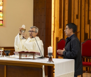 Ceremonia de imposición de mandiles a los estudiantes de 7mo ciclo de la carrera de Psicología Clínica