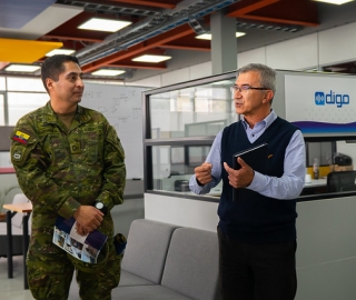 Visita del Comandante de la Brigada de Infantería No. 7 “Loja” a la UTPL Visita del Comandante de la Brigada de Infantería No. 7 “Loja” a la UTPL