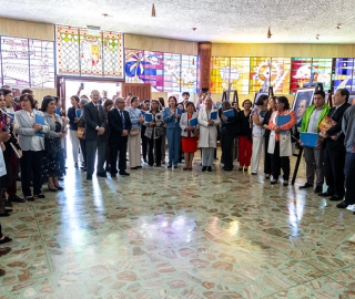 Exposición legado de fe y arte: Homenaje al Hno. Ticiano Cagigal Exposición legado de fe y arte: Homenaje al Hno. Ticiano Cagigal