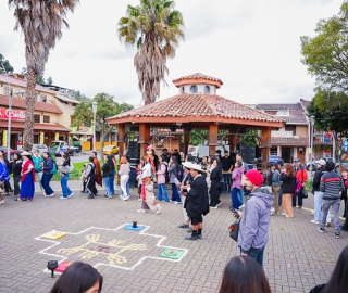 Homenaje a los Yachaks en la Chakana. Inti Raymi de las universidades y diversidades 2025 Homenaje a los Yachaks en la Chakana. Inti Raymi de las universidades y diversidades 2025