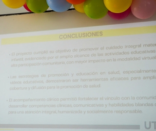 Mil días para una vida saludable.