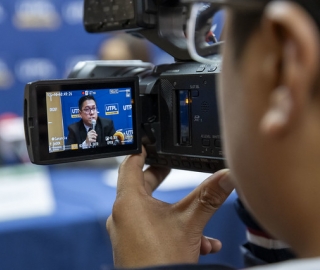 Rueda de prensa de la décimo tercera edición del Investiga UTPL Rueda de prensa de la décimo tercera edición del Investiga UTPL