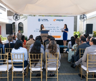 Inauguración de la sede ESCOP UTPL en Guayaquil