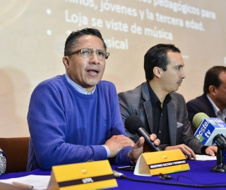 Rueda de prensa: "Loja camino a ciudad creativa de la música" Rueda de prensa: "Loja camino a ciudad creativa de la música"