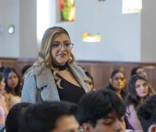 Imposición de mandiles | Carrera de Bioquímica y Farmacia