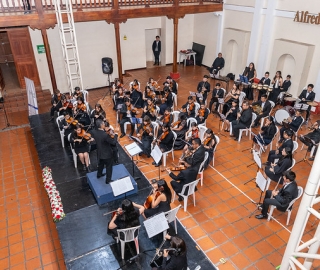 Primer encuentro de SINFIN UTPL y la Academia de música de Sol a Sol de Guayaquil