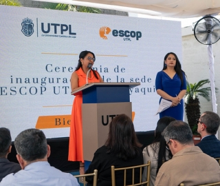 Inauguración de la sede ESCOP UTPL en Guayaquil