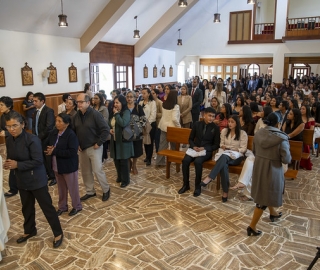 Ceremonia de imposición de mandiles a los estudiantes de 7mo ciclo de la carrera de Psicología Clínica