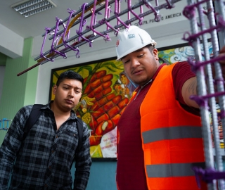Exposición de prototipos de Ingeneiría Civil