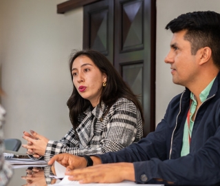 Entrega de Informe de Sostenibilidad del Centro de Gestión de Residuos Sólidos de Loja