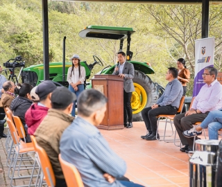 Visita Viceministro MAGAP