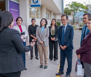 Visita del Embajador de Corea en Ecuador a la UTPL Visita del Embajador de Corea en Ecuador a la UTPL