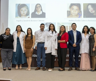 Ceremonia de imposición de mandiles a los estudiantes de 7mo ciclo de la carrera de Psicología Clínica