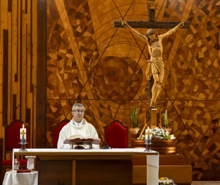 Imposición de mandiles a estudiantes de Fisioterapia