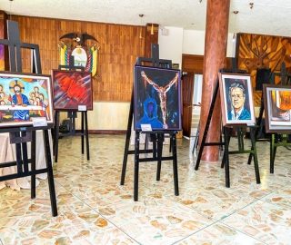 Exposición legado de fe y arte: Homenaje al Hno. Ticiano Cagigal Exposición legado de fe y arte: Homenaje al Hno. Ticiano Cagigal
