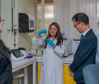 Visita del Embajador de Corea en Ecuador a la UTPL Visita del Embajador de Corea en Ecuador a la UTPL