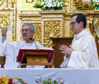 Misa Institucional en honor a la Virgen de El Cisne Misa Institucional en honor a la Virgen de El Cisne