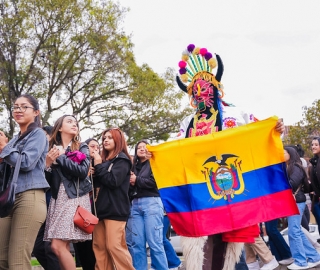 Homenaje a los Yachaks en la Chakana. Inti Raymi de las universidades y diversidades 2025 Homenaje a los Yachaks en la Chakana. Inti Raymi de las universidades y diversidades 2025
