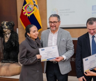 La Cátedra UNESCO de Desarrollo Sostenible UTPL comparte los resultados del proyecto “Marca de Certificación para las Reservas de Biósfera Amazónicas del Ecuador”. La Cátedra UNESCO de Desarrollo Sostenible UTPL comparte los resultados del proyecto “Marca de Certificación para las Reservas de Biósfera Amazónicas del Ecuador”.