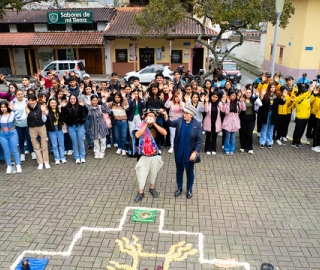 Homenaje a los Yachaks en la Chakana. Inti Raymi de las universidades y diversidades 2025 Homenaje a los Yachaks en la Chakana. Inti Raymi de las universidades y diversidades 2025