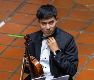 Primer encuentro de SINFIN UTPL y la Academia de música de Sol a Sol de Guayaquil