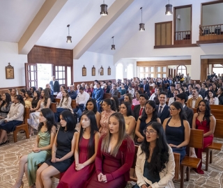 Imposición de mandiles a internos rotativos de la carrera de Nutrición y Dietética – Cohorte mayo 2025 / abril 2026