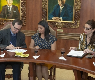 Posesión de autoridades del área sociohumanística y técnica. Posesión de autoridades del área sociohumanística y técnica.
